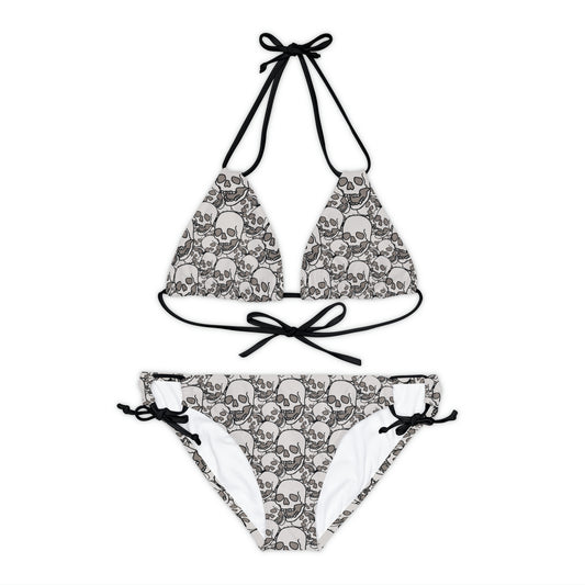 Strappy Bikini Set (AOP)