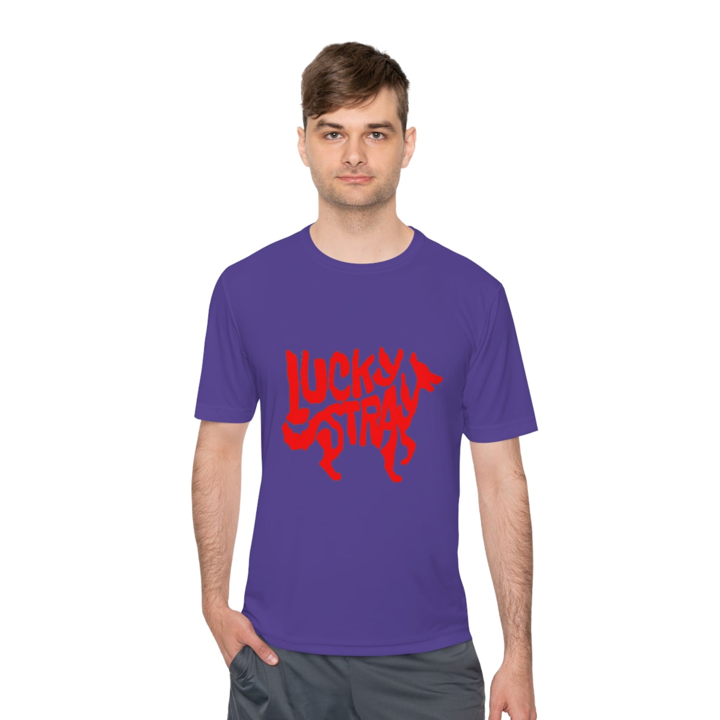 Lucky Stray Unisex Moisture Wicking Tee