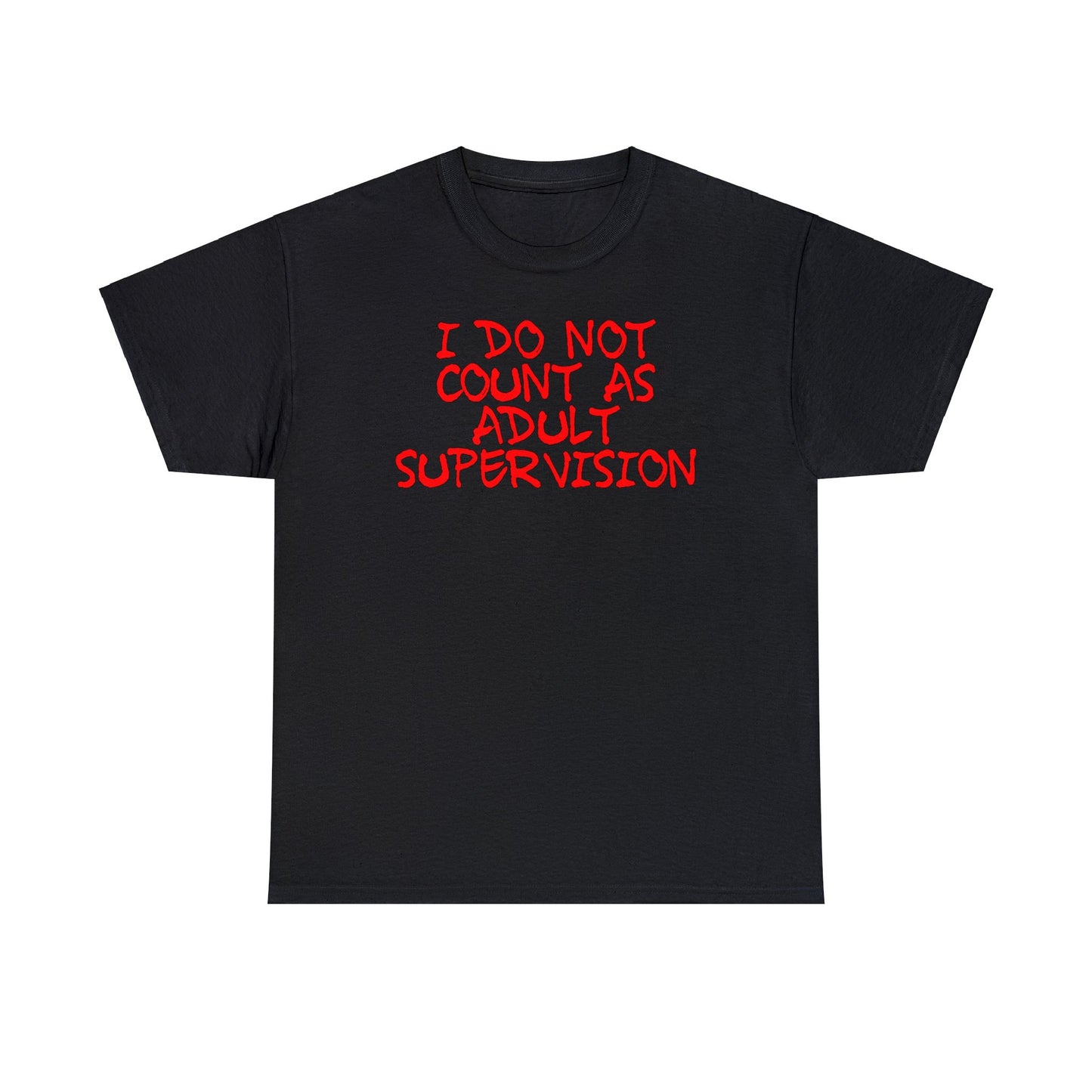 Black Series Adult Supervision T-Shirt