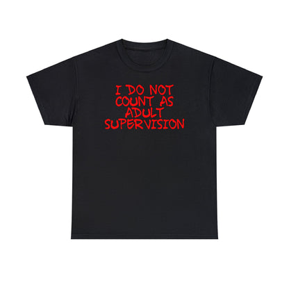 Black Series Adult Supervision T-Shirt