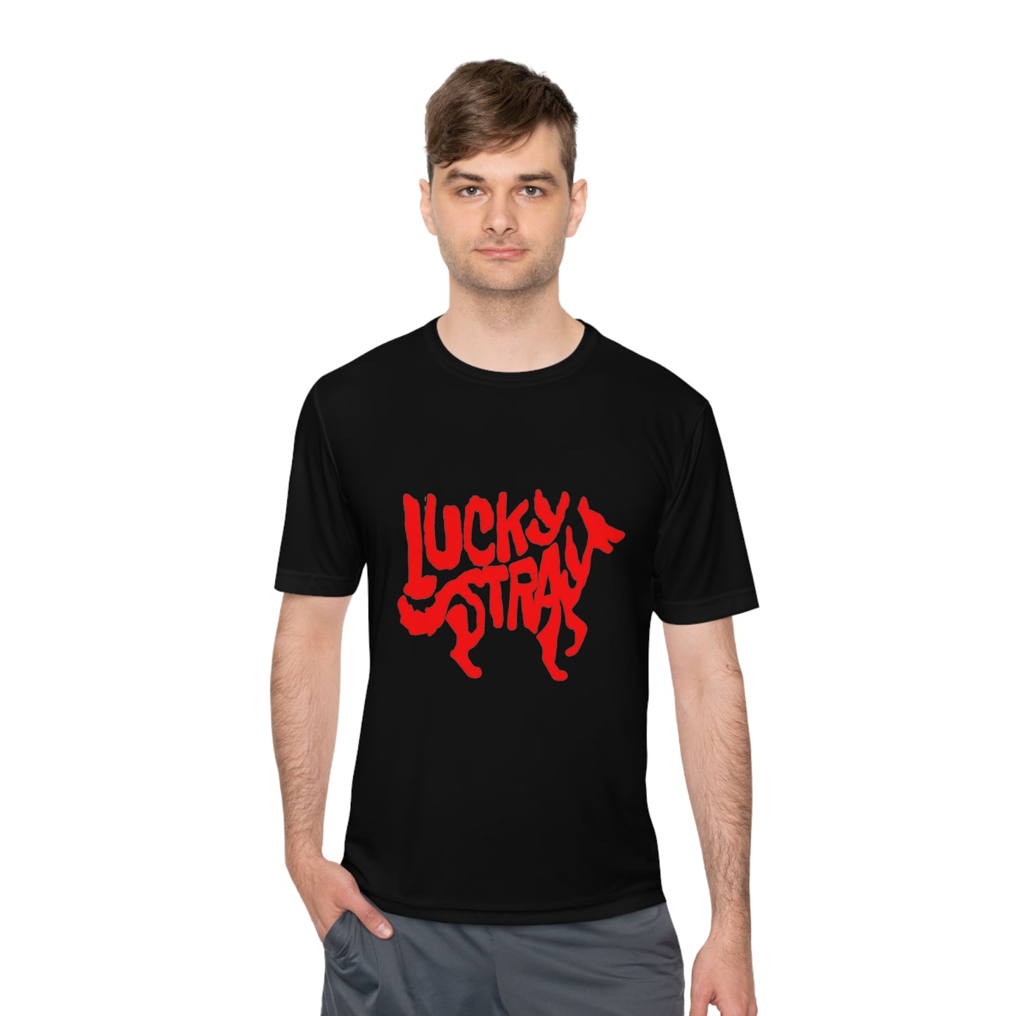 Lucky Stray Unisex Moisture Wicking Tee