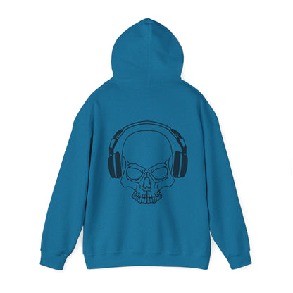 Skull In Headphones Hoodie