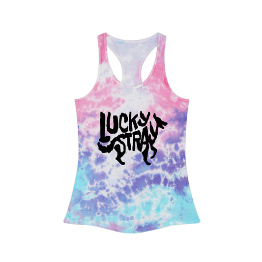 Tie Dye Racerback Lucky Stray Tank