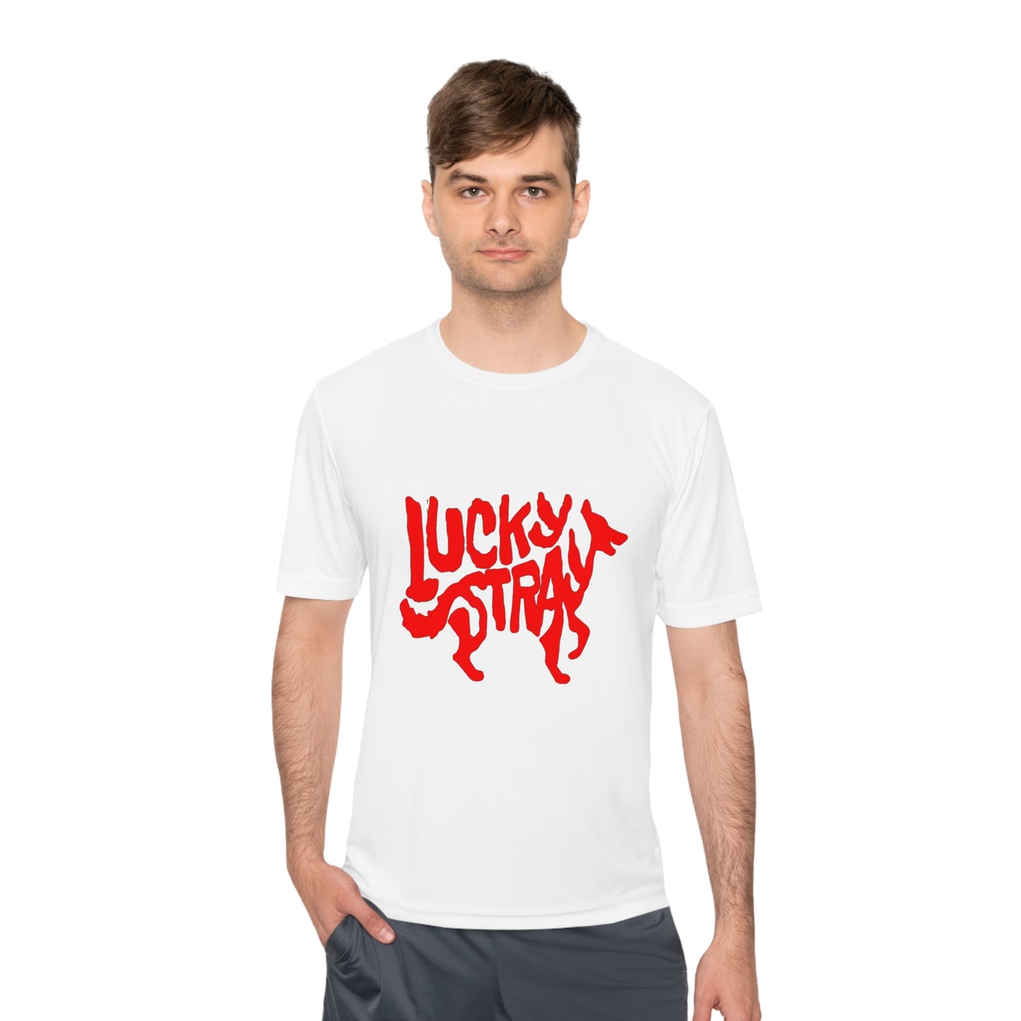 Lucky Stray Unisex Moisture Wicking Tee