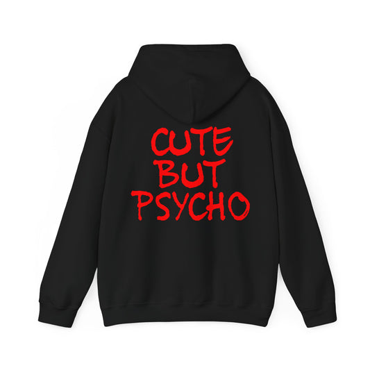 Black Series Cute But Psycho Hoodie